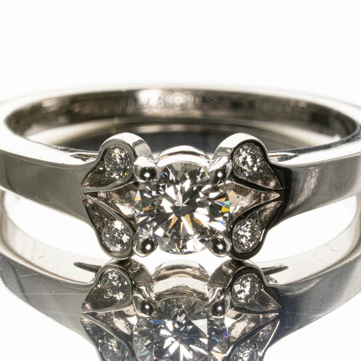 CARTIER バレリーナ リング 0.24CT