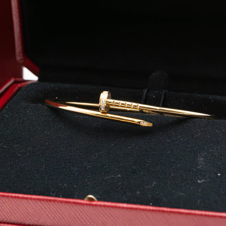 CARTIER ジュストアンクル ブレスレット 0.18CT